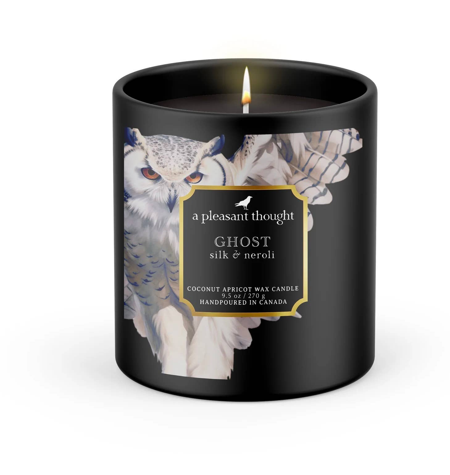 A pleasant thought. GHOST. Silk & Neroli,Duftlys CANDLE