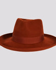 Crushable Wool Felt Teardrop Fedora Hat - Style Oakley