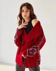 UKR.Cardigan Kristina Red