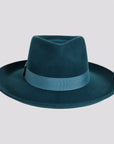 Crushable Wool Felt Teardrop Fedora Hat - Style Oakley