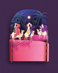 ALLJOY.3D pop up card-Nativity. XPOP053-
