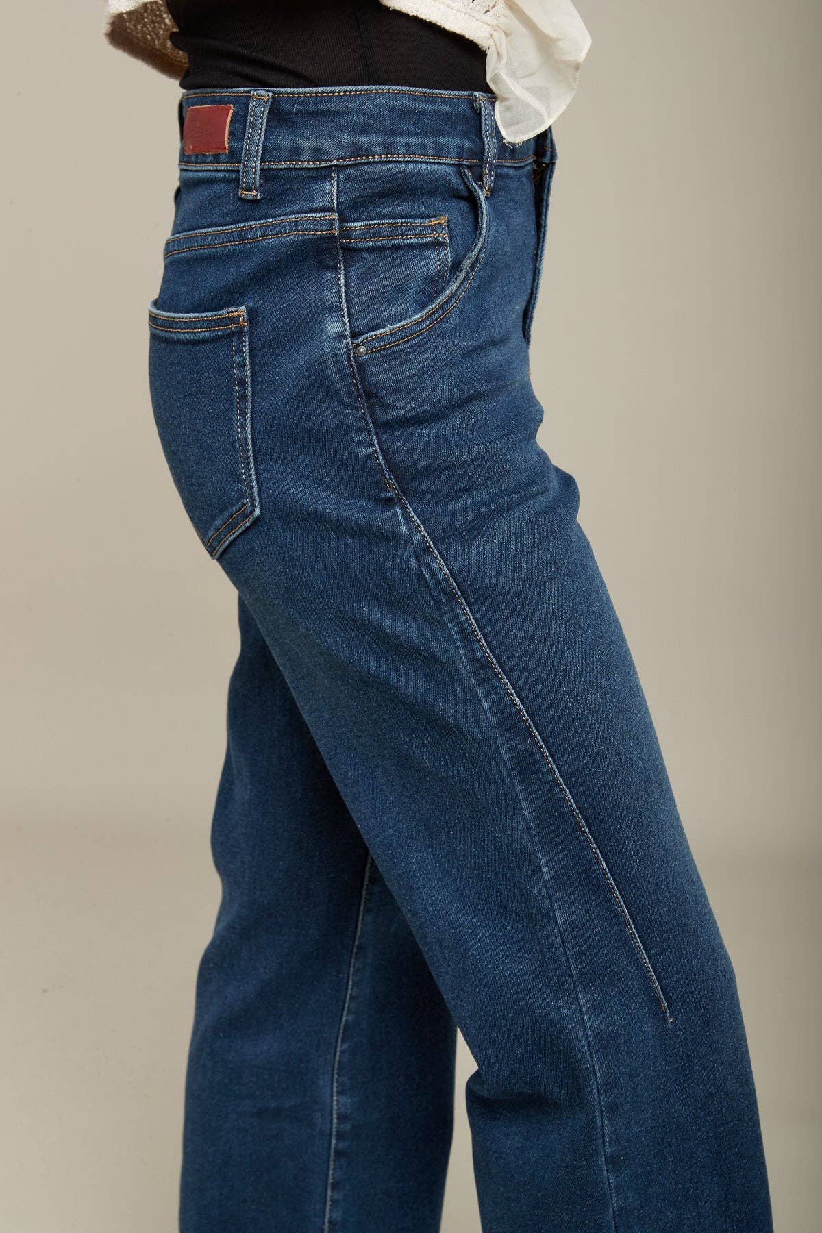 Toxic3. Jean droit bleu - Judy. L21246