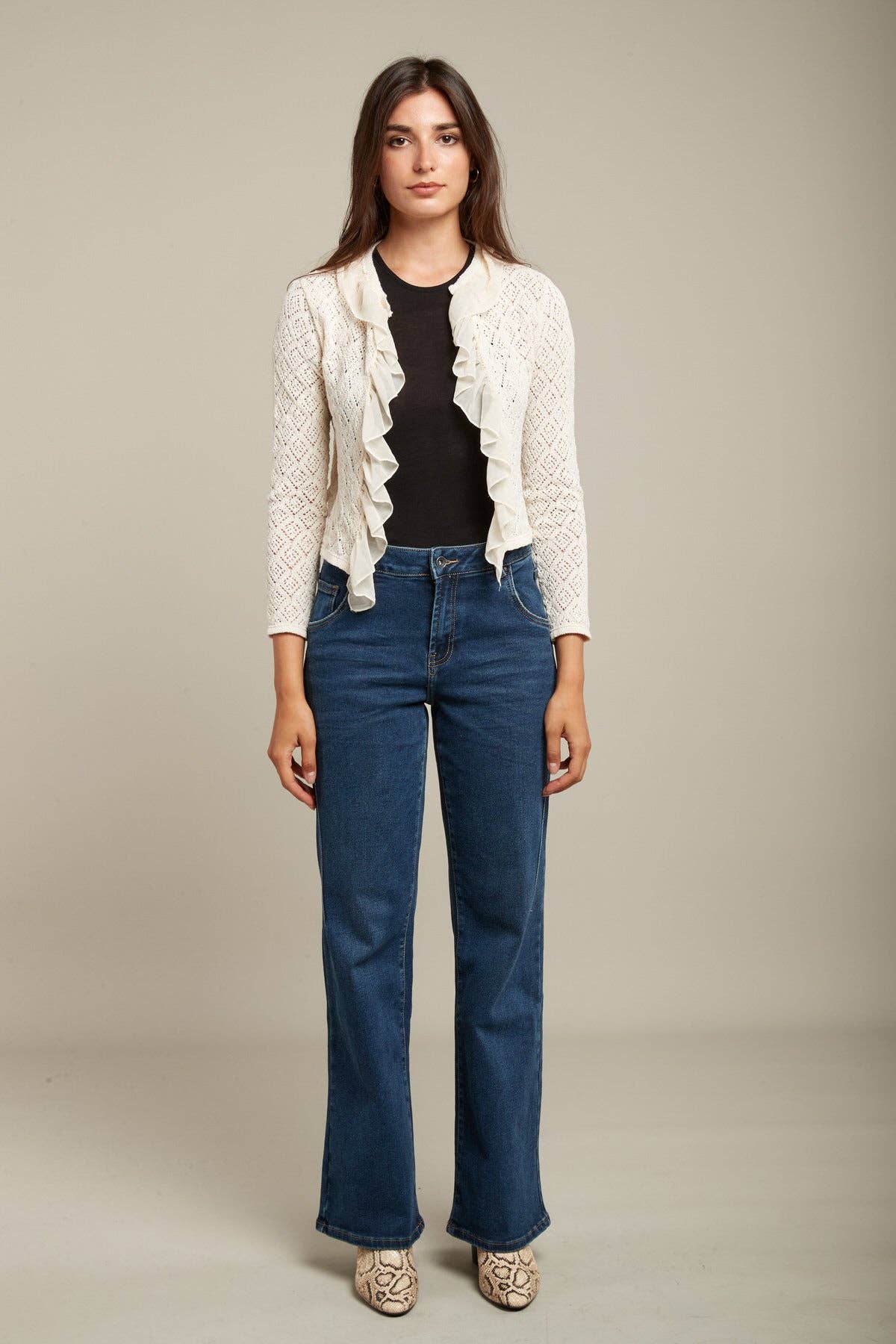 Toxic3. Jean droit bleu - Judy. L21246