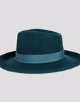 Crushable Wool Felt Teardrop Fedora Hat - Style Oakley