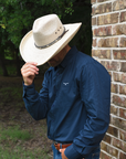 Fine Mexican Palm Tycoon Cowboy Hat - Style Wyatt
