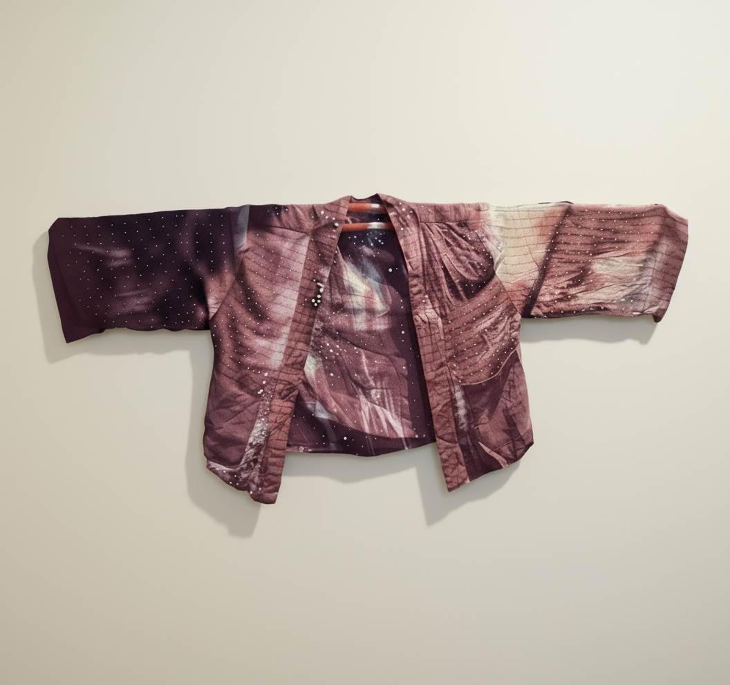 Reversible Short Kimono - No. 029