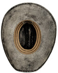 Distressed Bangora Straw Hat - Style Moonwalk