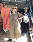 THING-dk. Dress,Color: Mocca. (7242)