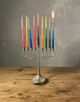 Hanukkah Candles - Tri Color - 45 stk