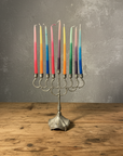 Hanukkah Candles - Tri Color - 45 stk