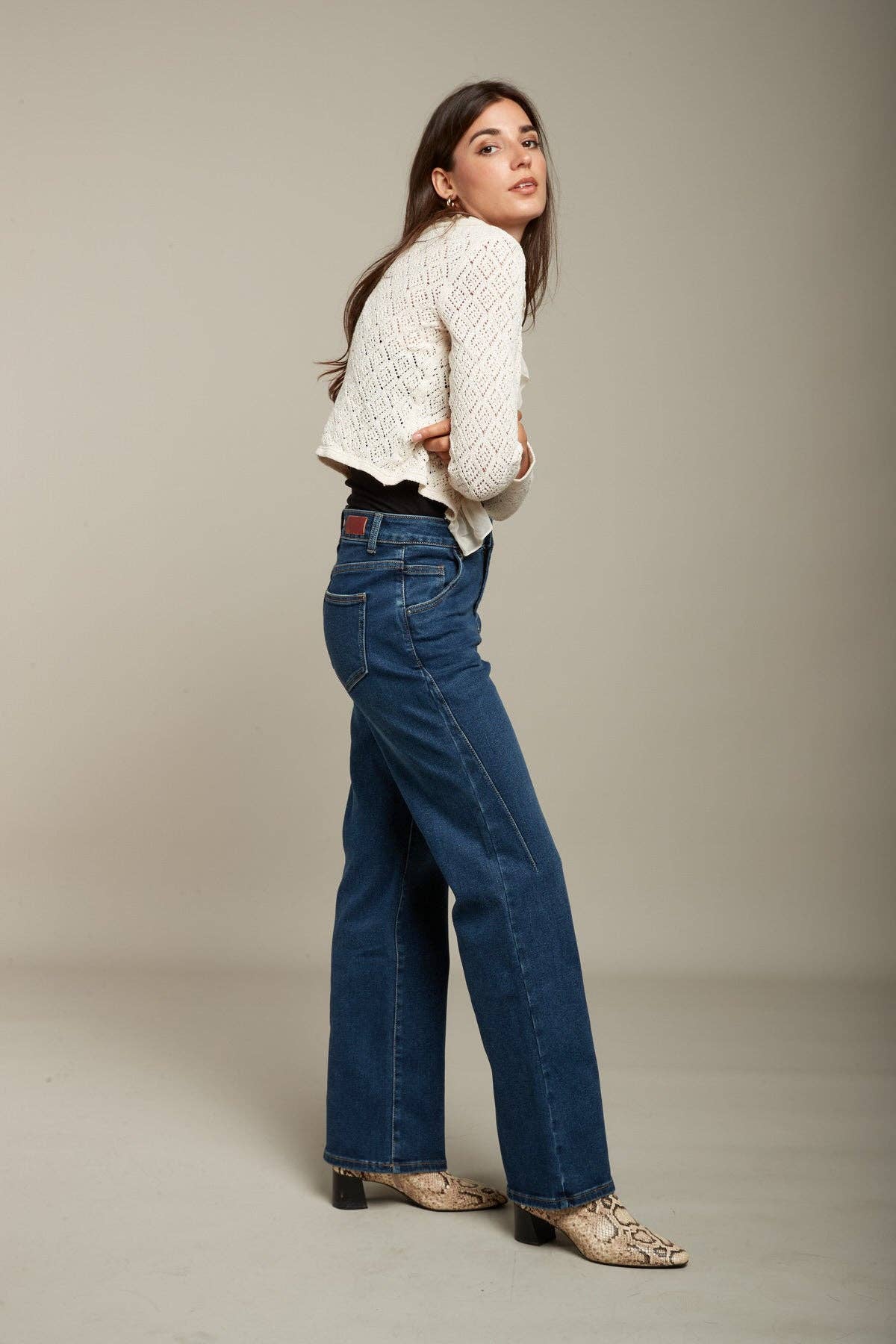 Toxic3. Jean droit bleu - Judy. L21246