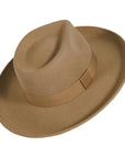 Crushable Wool Felt Teardrop Fedora Hat - Style Oakley