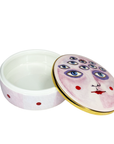 Spitfire Girl. Moon Pie Ceramic Trinket Box