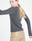 Studio Cashmere. Round neck cashmere sweater 4-ply LILLY 20
