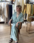 Brenda Silk Wrap Dress No 259 One-Size