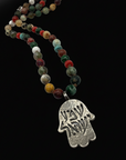 Osnat Mor - "Shema Israel" Hamsa Pendant