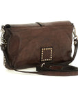 ARTEMISIA Clutch Bag, Leather, Brown X0007 C1501