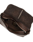 ARTEMISIA Clutch Bag, Leather, Brown X0007 C1501