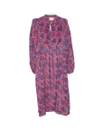 Emmeline Long Silk Dress - No. 167 One-Size