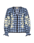 Fran Top, Blue Checks