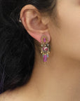 Berry Blush Set, Nacria Earrings.No: 305H