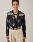 Rani Shirt - Black Henna