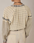 Noemi Blouse - Patchwork Notes