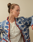 Jamille Jacket Blue Flower