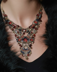 Noble Wine Set, Crimson Necklace. No:581.