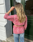 Sussie Reversible Jacket, Pink Hazel