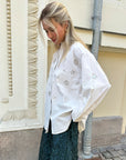 Terese Shirt, Snow White Organic Cotton - One-sIze