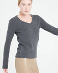 Studio Cashmere. Round neck cashmere sweater 4-ply LILLY 20