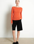 Boat neck cashmere sweater LILLY 5B