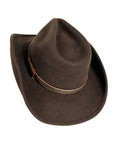 Crushable Wool Felt Western Outback Hat - Style Showdown