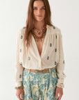 Dylan Blouse - Cachemira Ivory - Maison Hotel