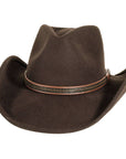 Crushable Wool Felt Western Outback Hat - Style Showdown