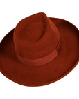 Crushable Wool Felt Teardrop Fedora Hat - Style Oakley