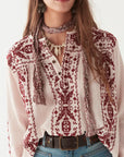 Lupita Blouse - Jalisco Cuarzo