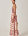 Zara Sleeveless Dress. Scottish Pink