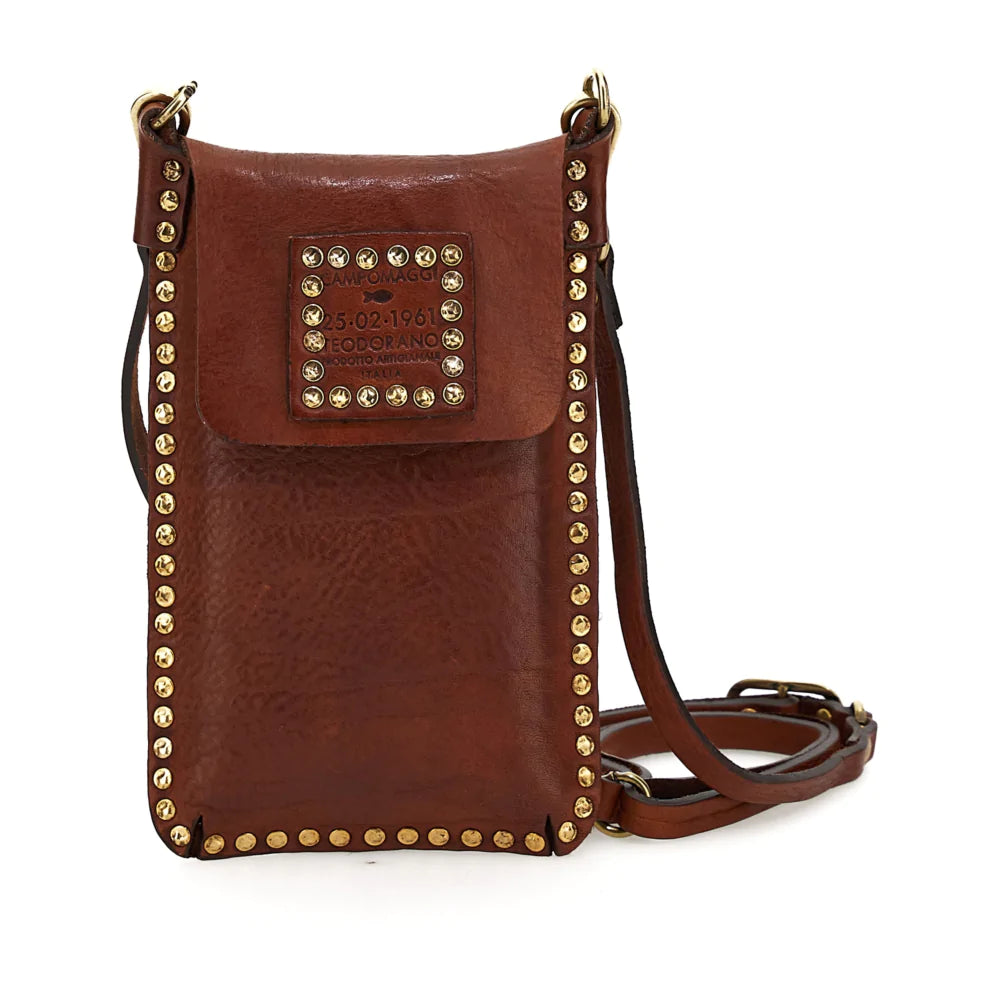 Cell phone holder.Cognac X1731 C1502