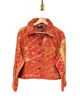 Kantha Jacket with front pockets.- No.109 One Size