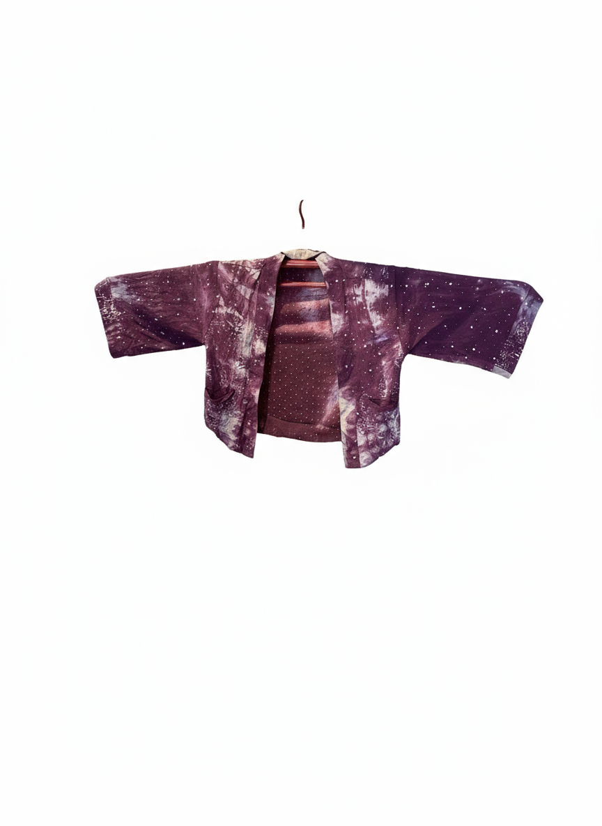 Reversible Short Kimono - No. 029