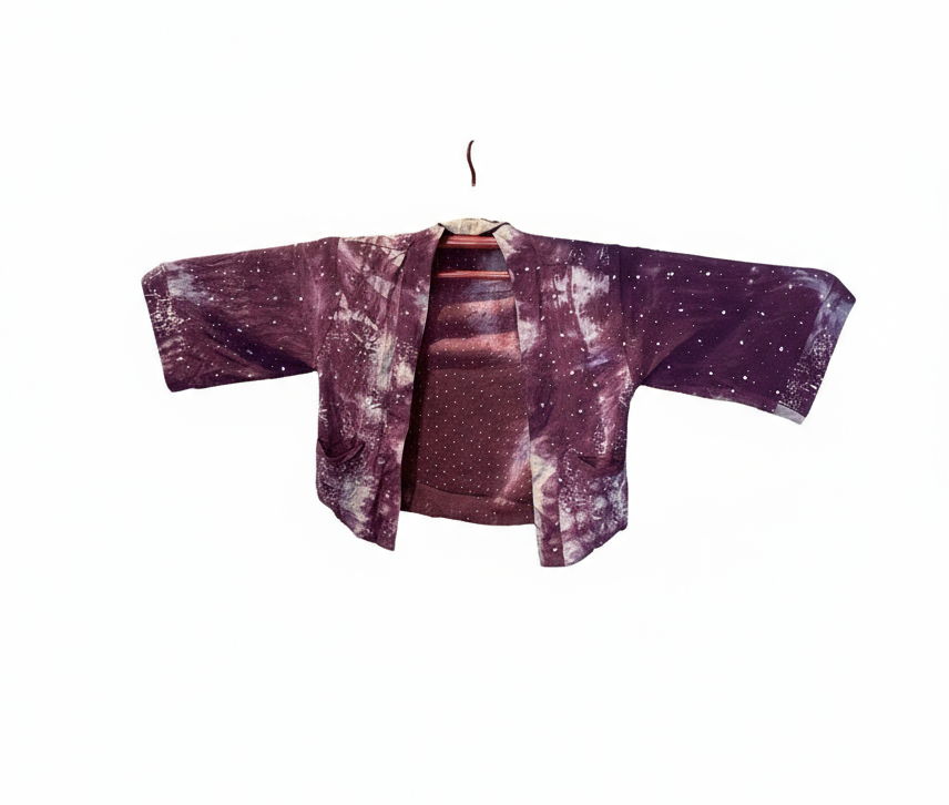Reversible Short Kimono - No. 029