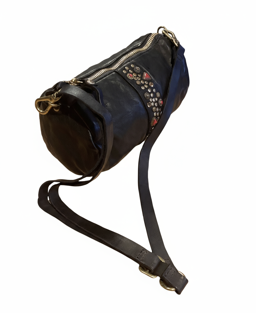 LICIA Shoulder Bag Leather Color: Black X2867 C0001.