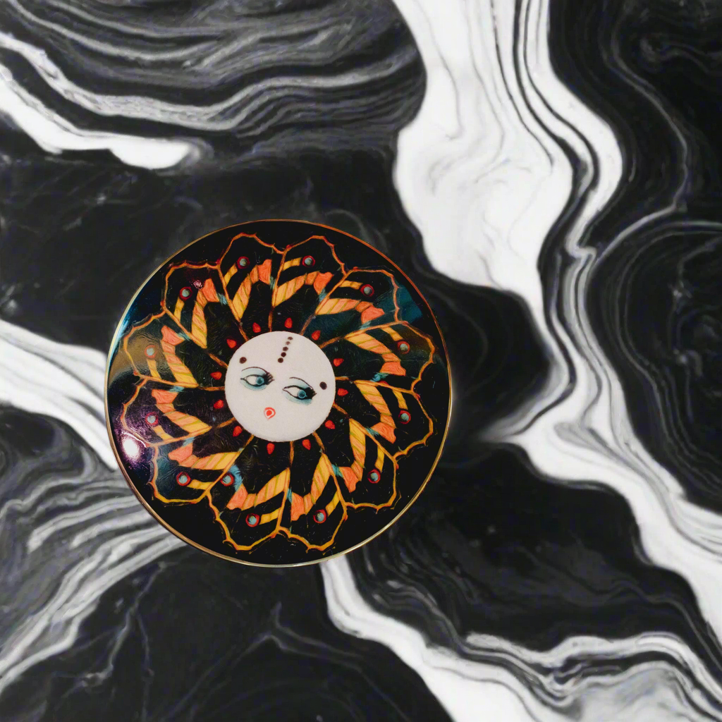 Coco Papillon Ceramic Trinket Box