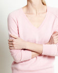 LILLY cashmere V-neck sweater 6