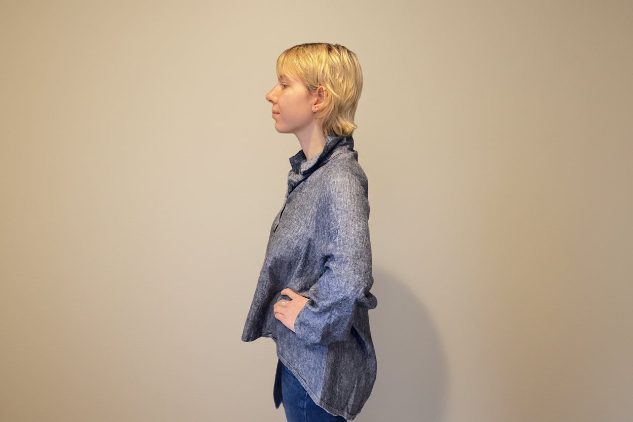 THING-dk.Shirt. Color:Blue(7176)