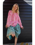 BAOBAB. DODO aqua blue skirt.