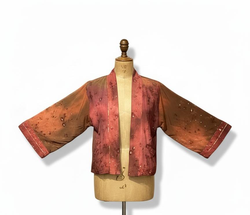 Reversible Short Kimono - No.6