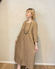 THING-dk. Dress,Color: Mocca. (7242)